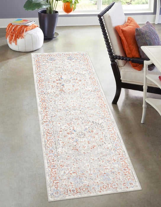 Mira Ivory Rug 2'8\" x 8'2\"