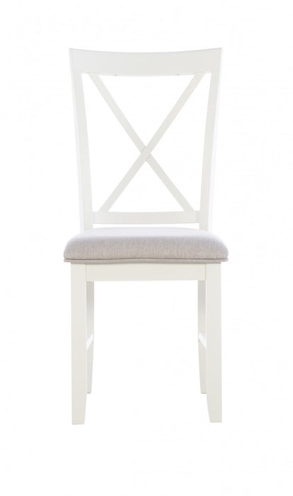 Jane Fabric Grey Dining Chair - Set of 2