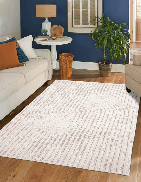 Brie Ivory Area Rug - 5'0\" X 8'0\"  
