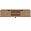 Nordika Hamilton 70\" TV Stand with 2 Storage Cabinets - Light Walnut