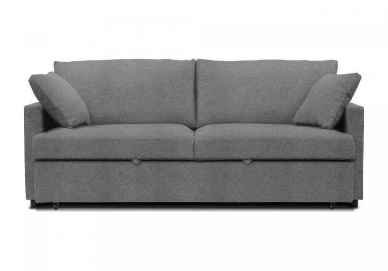 Sleeper Sofa, 78\" Length, Convertible Sofa Bed, Light Grey Fabric, Contemporary, Modern Sleeper Sofa