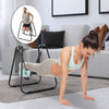 Soozier Fitness Dip Station Dip Bar Push Up Workout Stand With Straps Home Gym Black|Soozier Sation De Pompe Traction Bar Support D'entrainement Avec Sangles Home Gym Noir
