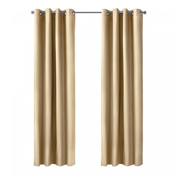 Thermaplus Alpine Taupe Blackout Grommet Curtain Panel - 52 x 63