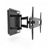 Kanto R500 Low Profile Recessed In-Wall Full Motion TV Mount for 46" - 80" TVs, Black | Support mural encastre Kanto R500 a profil bas et a mouvement complet pour televiseurs de 46" a 80", noir