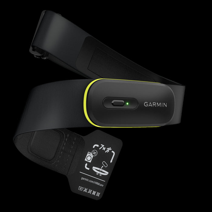 Garmin Hrm 600 Heart Rate Monitor Xs-s, Black/yellow, Running Dynamics, Fitness Tracker, 2-month Battery, Bluetooth, Ant+