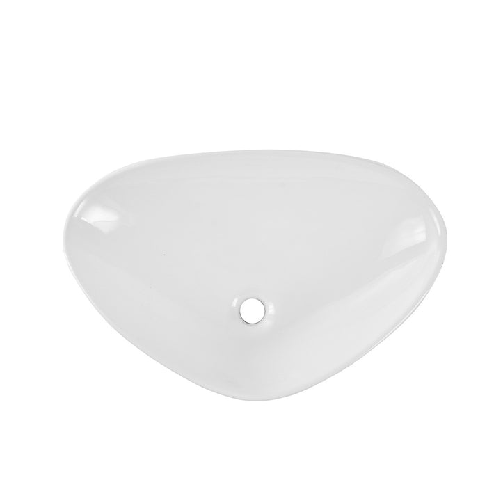Shawny White Bathroom Sink