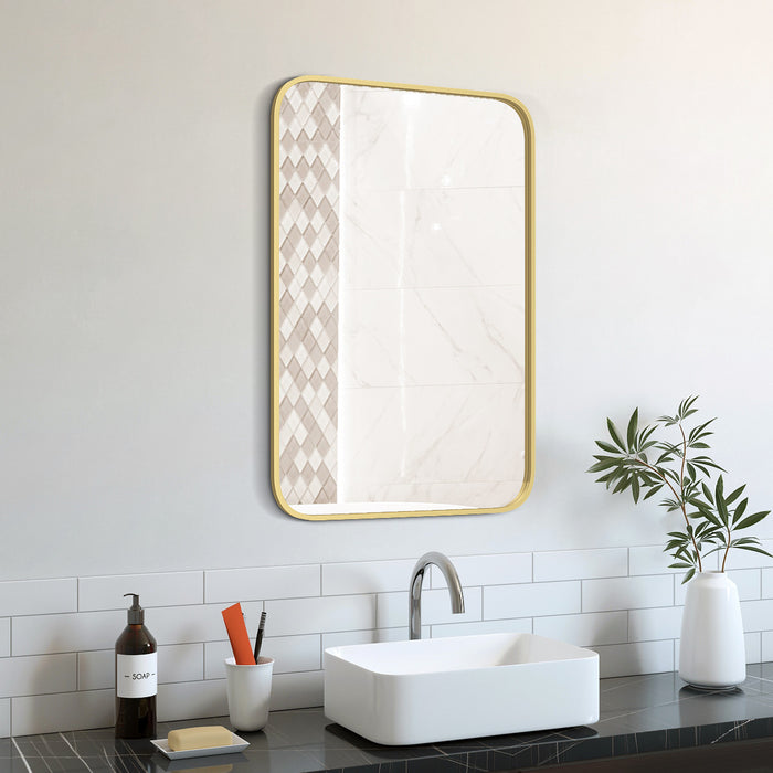 Jaxa Gold 36\" Mirror