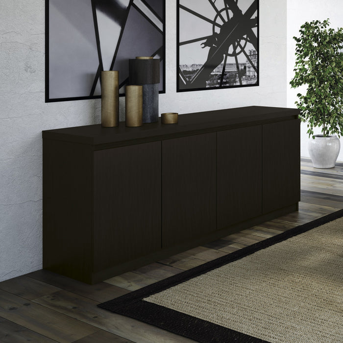 Viennese Contemporary Modern 62\" Sideboard in Black