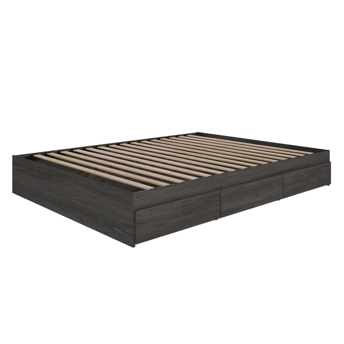 3-Drawer Storage Bed Frame, King