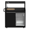 Forno All'Aperto Outdoor Kitchen with Black Countertop, 99,600 BTU, Bar Module & Pizza Oven - FODKT2568BLK | Cuisine d'exterieur All'Aperto avec comptoir noir, 99 600 BTU, module bar et four a pizza – FODKT2568BLK