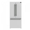 Forno Espresso Gallipoli 30-inch French Door White Refrigerator, 17.5 cu.ft. - FFFFD1974-31WHT | Refrigerateur Espresso Gallipoli de 30 po a portes francaises, blanc, 17,5 pi³ – FFFFD1974-31WHT