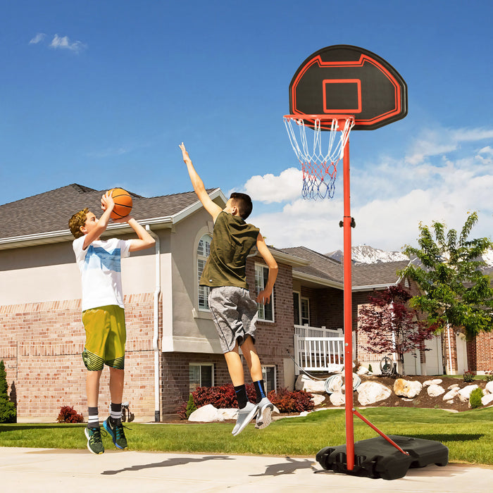 Soozier Portable Basketball Stand Hoop System