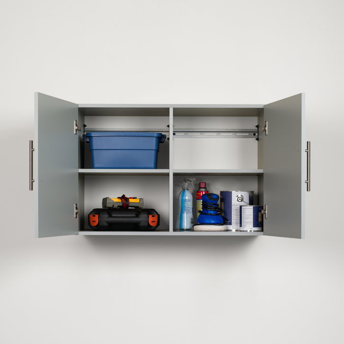Hangups 36\" Upper Storage Cabinet - Light Grey