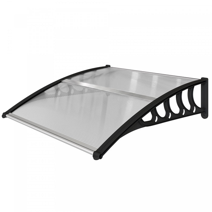 Outsunny Window Awning Door Canopy 40\" x 40\" Front Door Outdoor Patio Cover