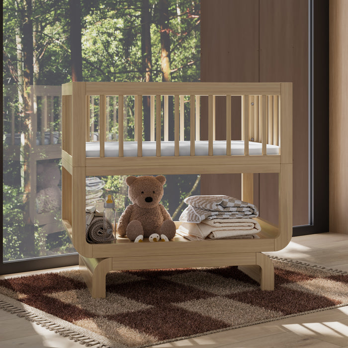 Storkcraft Santorini Deluxe 3-in-1 Convertible Bassinet - Driftwood