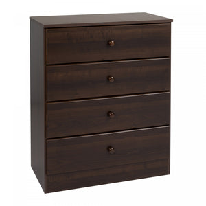 Astrid 4-Drawer Dresser - Espresso