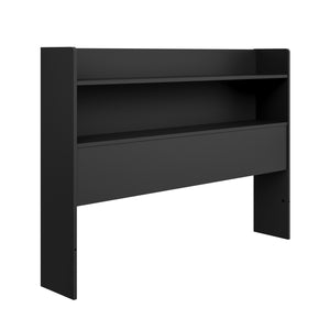 Nordika Hunter Bookcase Full Headboard - Black