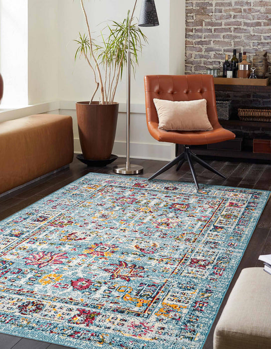 Jasmine Blue Rug 8'0\" x 10'0\"