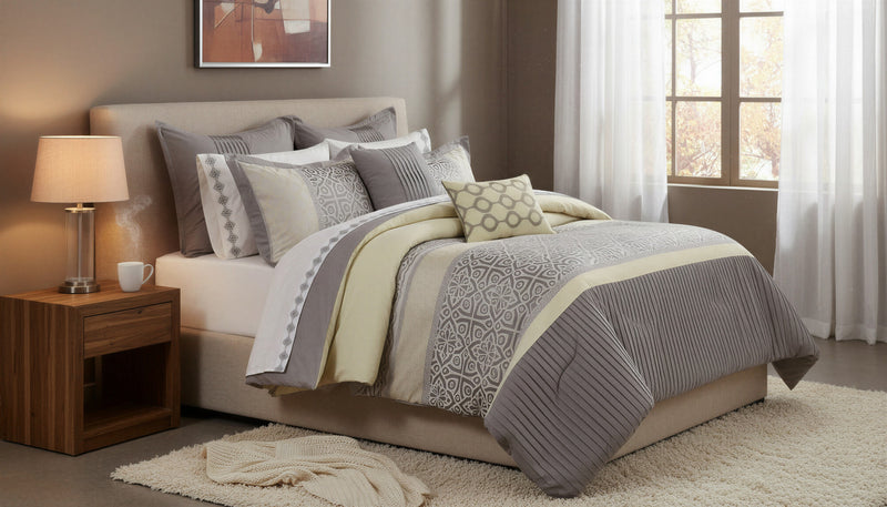 Calibre 7-Piece Queen Comforter Set