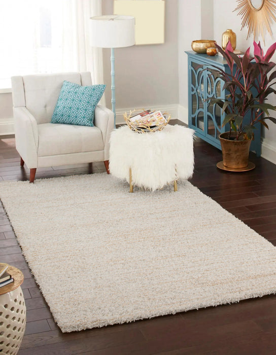 Yeti Ivory/Beige Area Rug - 5'0\" X 8'0\"  