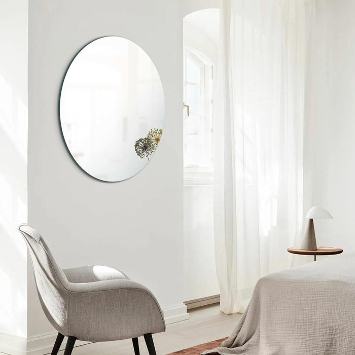 Arcus 30\" X 30\" Round Frameless Straight Edge Mirror