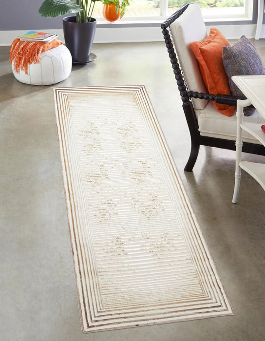 Ramona Tan Rug 2'8\" x 8'2\"