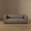Lukas Contemporary Modern 89" Upholstered Sofa in Taupe | Canape contemporain moderne Lukas 89" tapisse en taupe