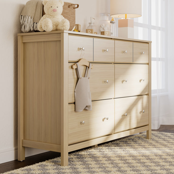 Storkcraft Horizon 6 Drawer Dresser - Driftwood