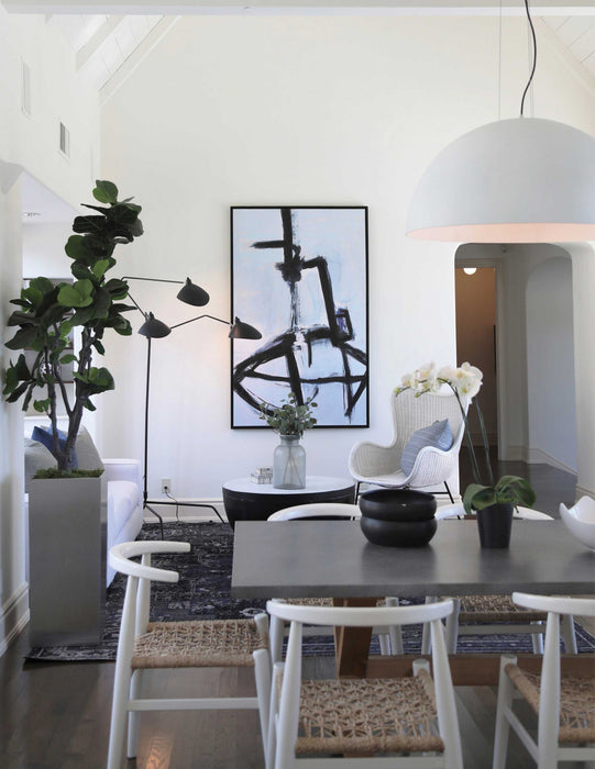 Dainolite Dome 3 Bulb Pendant White Finish Lamp