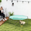 PawHut Foldable Pet Playpen with Top Cover, Portable Heavy Duty Dog Pen for Dogs, Cats, Chickens, Rabbits, 8 Panels Dog Fence Outdoor/Indoor