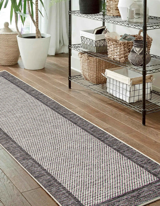 Brooks Grey Area Rug - 2'8\" x 8'2\"