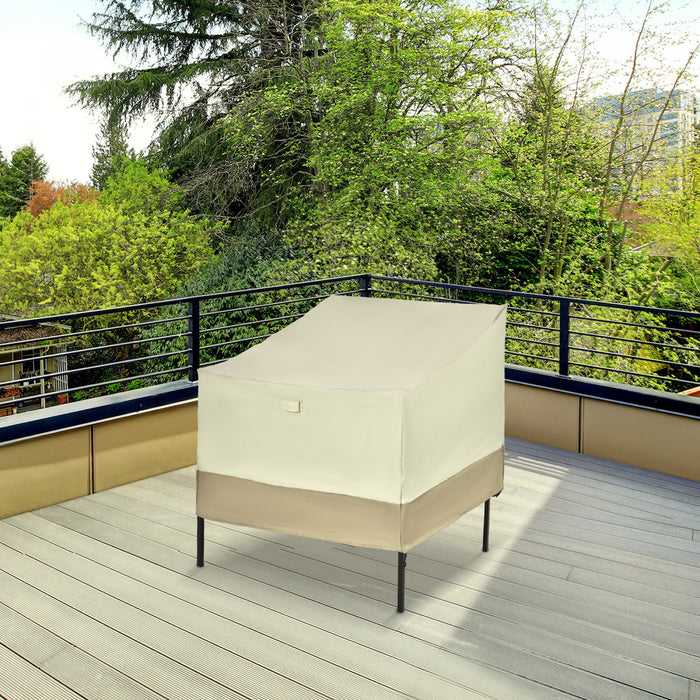 Outsunny 38.2\" Single Seat Chair Sofa Cover