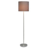 Harlan Contemporary Floor Lamp, Brushed Nickel & Silver, 57" | Harlan Lampadaire contemporain, Nickel brosse et Argent, 57 po H