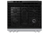 Samsung 6.0 Cu. Ft. Gas Slide-In Flex Duo™ Range with Air Fry Max – Silver - NSG90H60DRAA | Cuisinière à gaz encastrée Flex DuoMC de Samsung de 6,0 pi3 avec friture à air Air Fry Max - argentée - NSG90H60DRAA