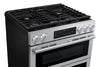 Samsung 6.0 Cu. Ft. Gas Slide-In Flex Duo™ Range with Air Fry Max – Silver - NSG90H60DRAA | Cuisinière à gaz encastrée Flex DuoMC de Samsung de 6,0 pi3 avec friture à air Air Fry Max - argentée - NSG90H60DRAA