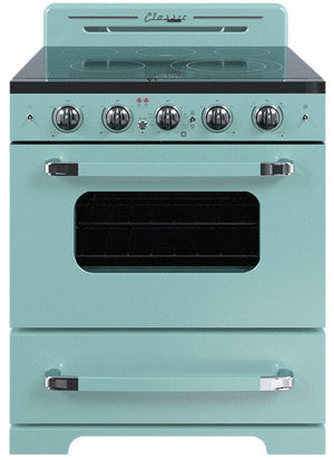 Classic Retro By Unique 30-Inch Convection Electric Range - UGP-30CR EC T