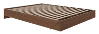 Nordika Full Platform Bed - Walnut 