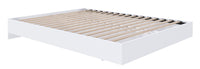 Nordika Queen Platform Bed - White 