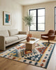 Mosaic Taupe/Copper Machine Washable Area Rug - 6'0" x 9'0"|Carpette Mosaic taupe et cuivre lavable à la machine - 6 pi 0 po x 9 pi 0 po|D86F7I36