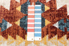 Mosaic Taupe/Copper Machine Washable Area Rug - 6'0" x 9'0"|Carpette Mosaic taupe et cuivre lavable à la machine - 6 pi 0 po x 9 pi 0 po|D86F7I36