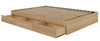 Nordika Queen Storage Platform Bed - Natural Maple