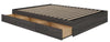 Nordika Queen Platform Bed - Bark Grey