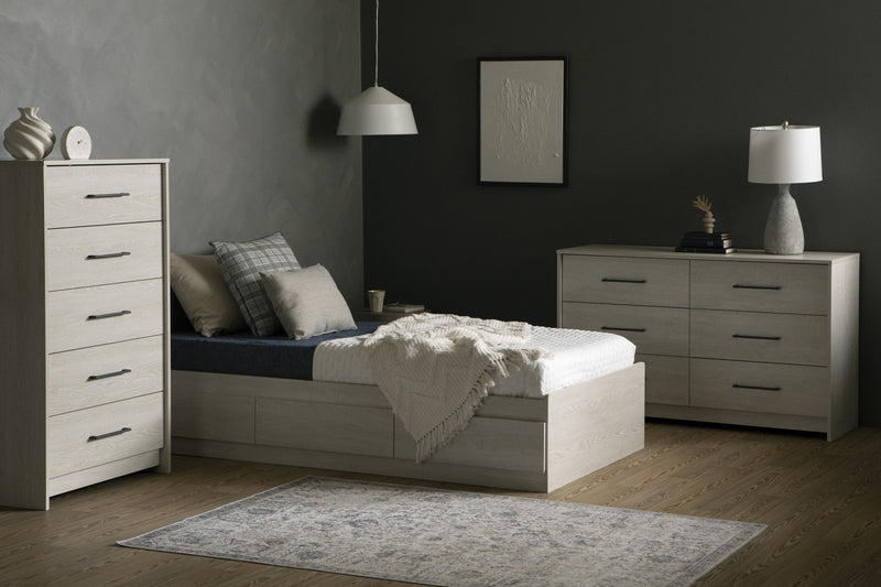 Londen 6-drawer Dresser - Winter Oak 