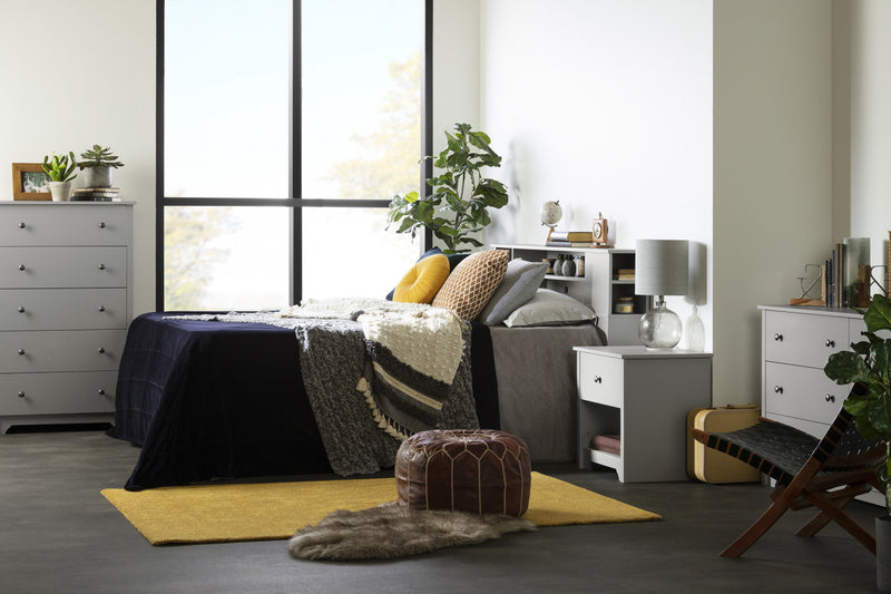 Vito 6-drawer Dresser - Soft Gray 