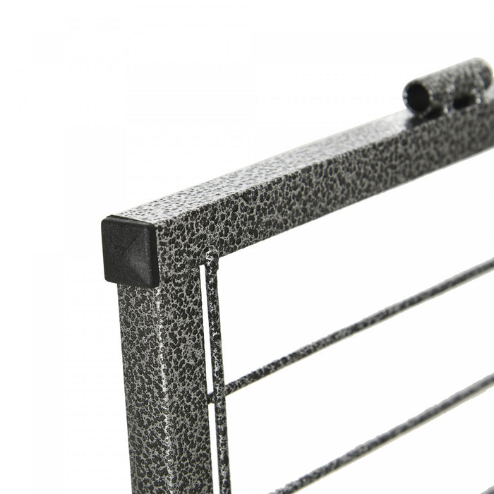 Pawhut Heavy Duty Dog Playpen, 24 Panel 24\" Height Metal Pet Puppy Exercise Pen, Diy Design, Outdoor Indoor, For Small Dogs, Grey