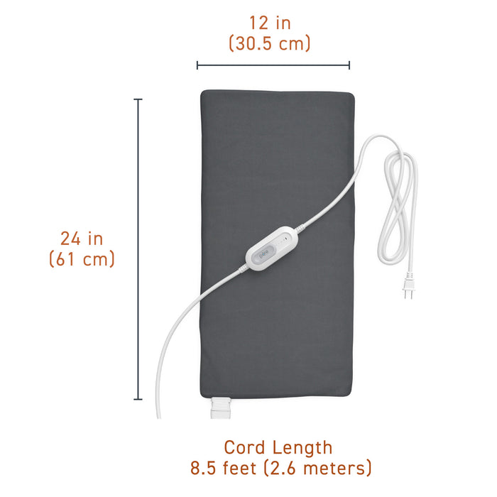 PureRelief Express Far Infrared Vinyl Heating Pad Fitness