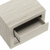 Soren Contemporary 26" Nightstand in Whitewashed Oak (2-Drawer) | Table de nuit contemporaine Soren 66 cm en chene blanchi (2 tiroirs)