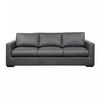 Cleo Contemporary 96" Upholstered Sofa in Pewter | Canape contemporain Cleo 96" en tissu, coloris etain