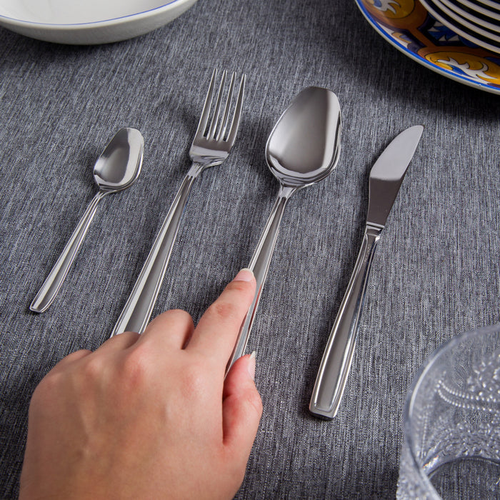 Arimi Sofia Italian Stainless Steel 24 Piece Flatware Set - Service For 6