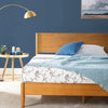 Allen Bamboo Platform Bed with Headboard - Queen Size | Allen lit plateforme en bambou avec tête de lit - Grand